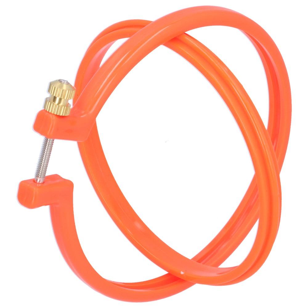 Colorful Cross Stitch Hoop Plastic Plastic Hoop Durable Adjustable Hoop Ring For Sewing