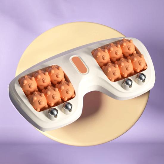Cat Paw Foot Massager Reflexology Roller with Magnetic Beads Massage Device for Plantar Fasciitis Relief Portable Arch Pain Relief Tool