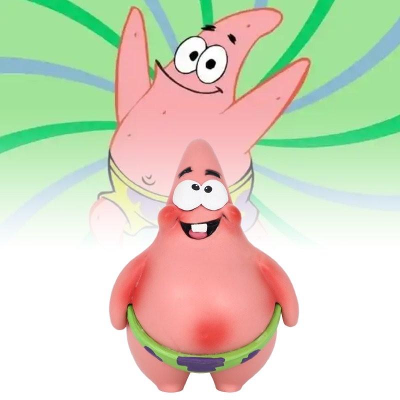 Adorable Small Patrick Star Figurine Perfect For Spongebob Squarepants Enthusiasts
