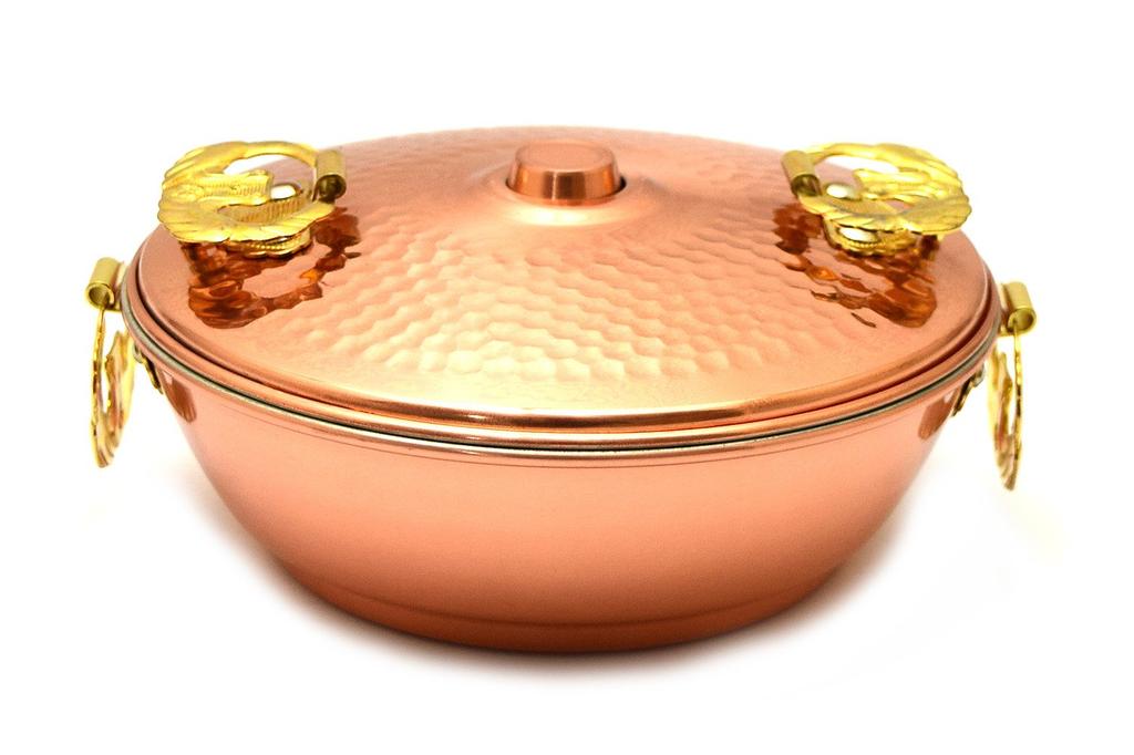 Takekoshi Copper 18cm Shabu-Shabu Pot, Kiou,