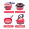 Children'S Educational Simulation Play House Kitchen Toy Set Girl Simulation Cooking Tableware Kitchen Set Gifts Toys For Girls