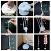 1Pcs Plastic Balloons Stand Stick Tube 160cm With Base Balloon Support Bracket Balloon Holder Wedding Birthday Party Decoration