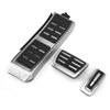 3PCS Accelerator Brake Reast Pedal Stainless Steel Replacement for A4 B8 S4RS4 LHD Automatic