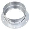 Galvanized Round Axial Fan Hose Connector: Smoke Exhaust Duct Flange Interface
