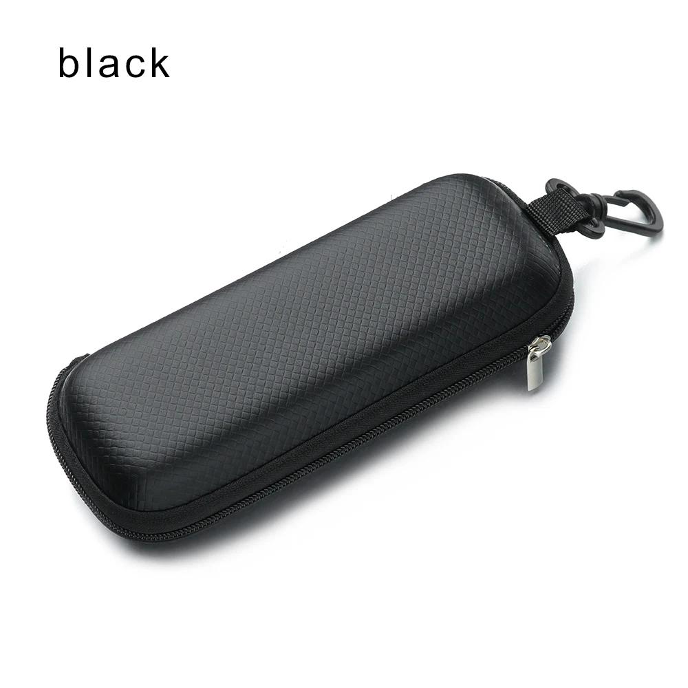 Vintage Sunglasses Box Glasses Fashion Pattern Eyewear Box Zipper Closure Simple Style Portable EVA Glasses Protective Box