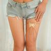 Ingemark Boho Big Butterfly Tassel Leg Thigh Chain Women Bride Bikini Summer Adjustable Chain Party Body Jewelry Wed Accessories