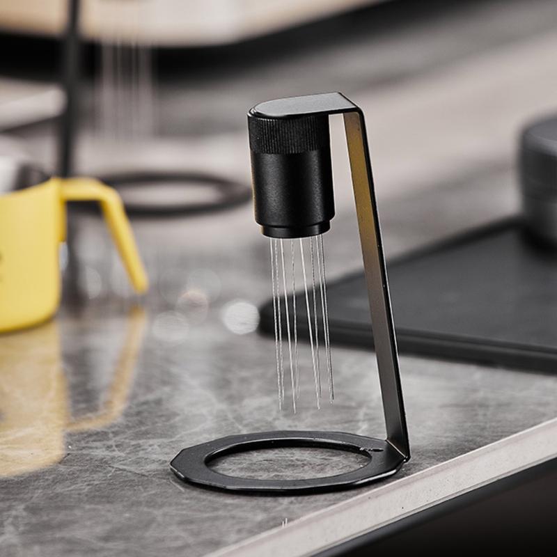 Espresso Espresso Stirrer Adjustable Espresso Distributor Stirrer Tool with Magnetic Stand Espresso Coffee Tool
