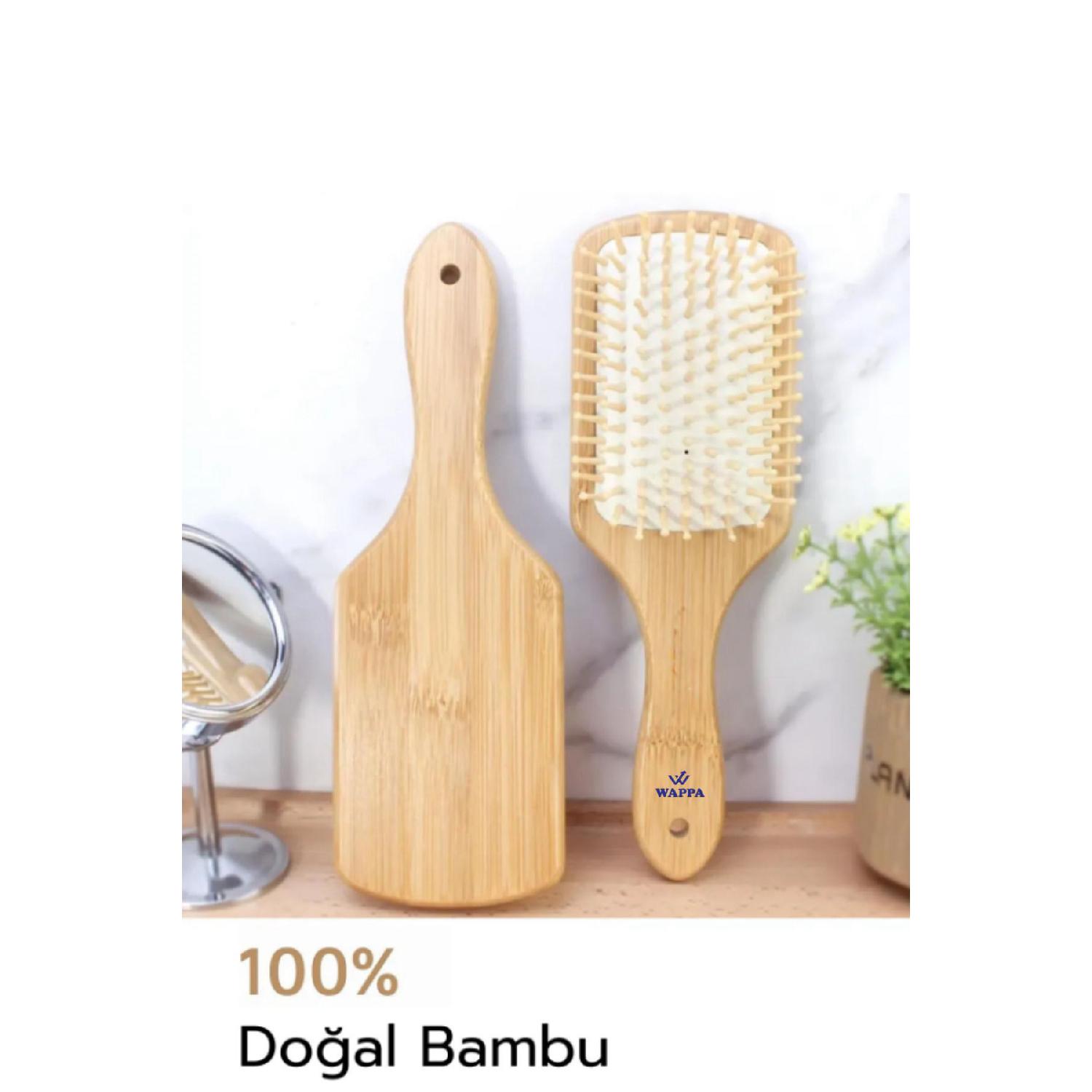 

Bamboo Toothed Hair Brush