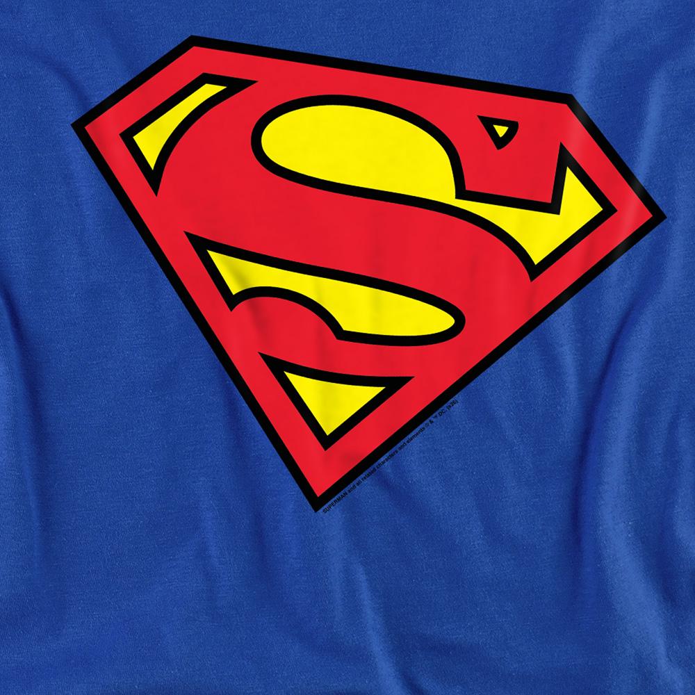 Superman Unisex Adult Logo Sweatshirt