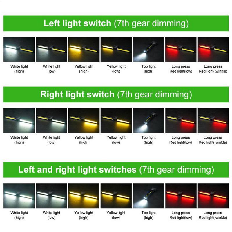 Magnetic Posing Light 7-grades Dimming Portable Magnet Led Posing Lamps Waterproof For Gym Rechargeable Flashlight With Hook