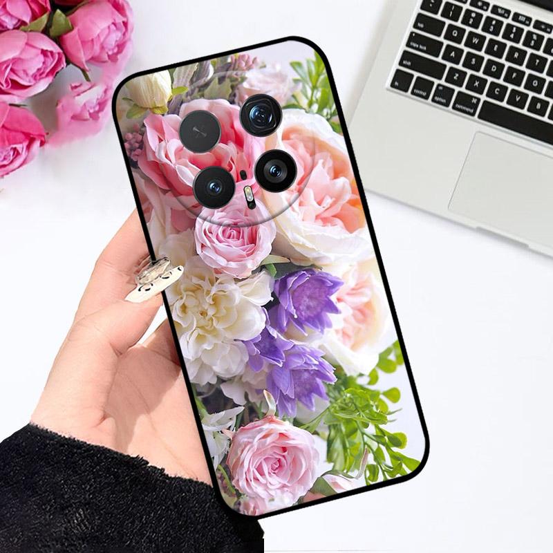 Case For Honor Magic 8 Pro 8Pro Fashion Cute Cartoon Soft Silicone TPU Phone Cover For Magic8 Pro Shell Bumper BKQ-AN00 BKQ-AN10
