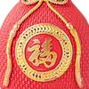 Bag Shaped Flower Vase Decorative Sculpture for Living Room Centerpiece