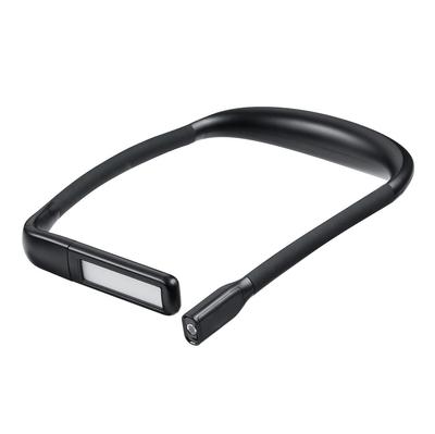 Sanwa Direct LED Nackenleuchte, Wiederaufladbar, Wasserdicht, IPX4, Leichtgewicht, Ideal zum Angeln, Lesen und Spazierengehen, 800-LED075