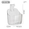 Stackable Storage Basket With Hook No Drilling Hanging Box House Container For Kitchen Bathroom Bedroom Accessories