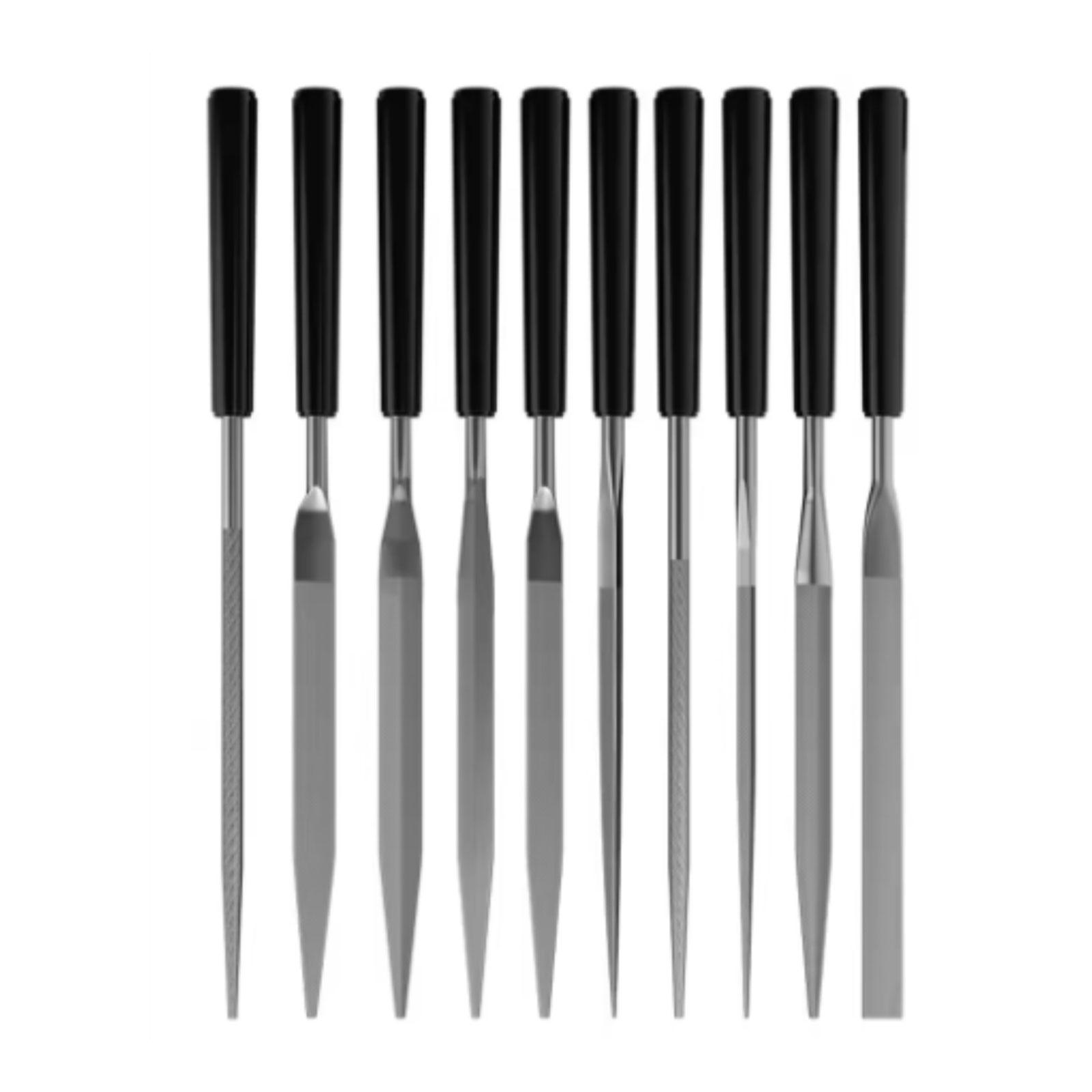 

Набор из 10 металлических надфилей для полировки дерева и металла с использованием стальных конструкций, для обработки металла и камня