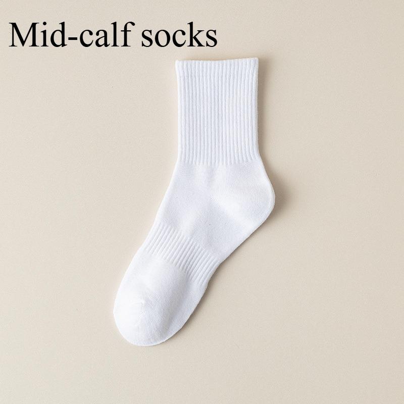 Male Spring and Summer Cotton Anti Pilling Sweat Absorption Deodorant Sports Socks