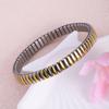 Elegant Adjustable Bracelet Jewelry Adjustable Bracelet In Stainless Steel Eye Catching Elastic Wrist Chain Ornament
