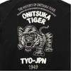 Onitsuka Tiger Sweat Top Series Fashion Letter Loose Pullover Sweatshirt Unisex Sweatshirt Black Beige 2183B165-002