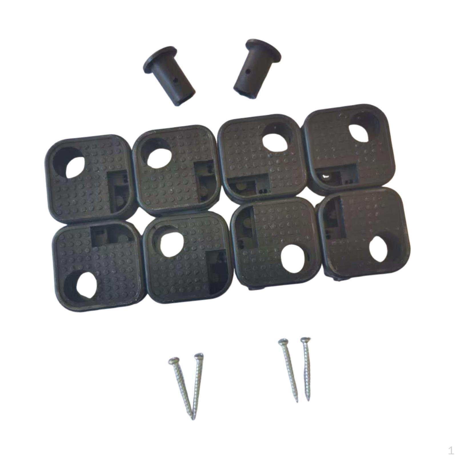 

Camping Chair Legs Replacement Feet, Easy to Install, Outdoor Connectors, Professional Floor чорний