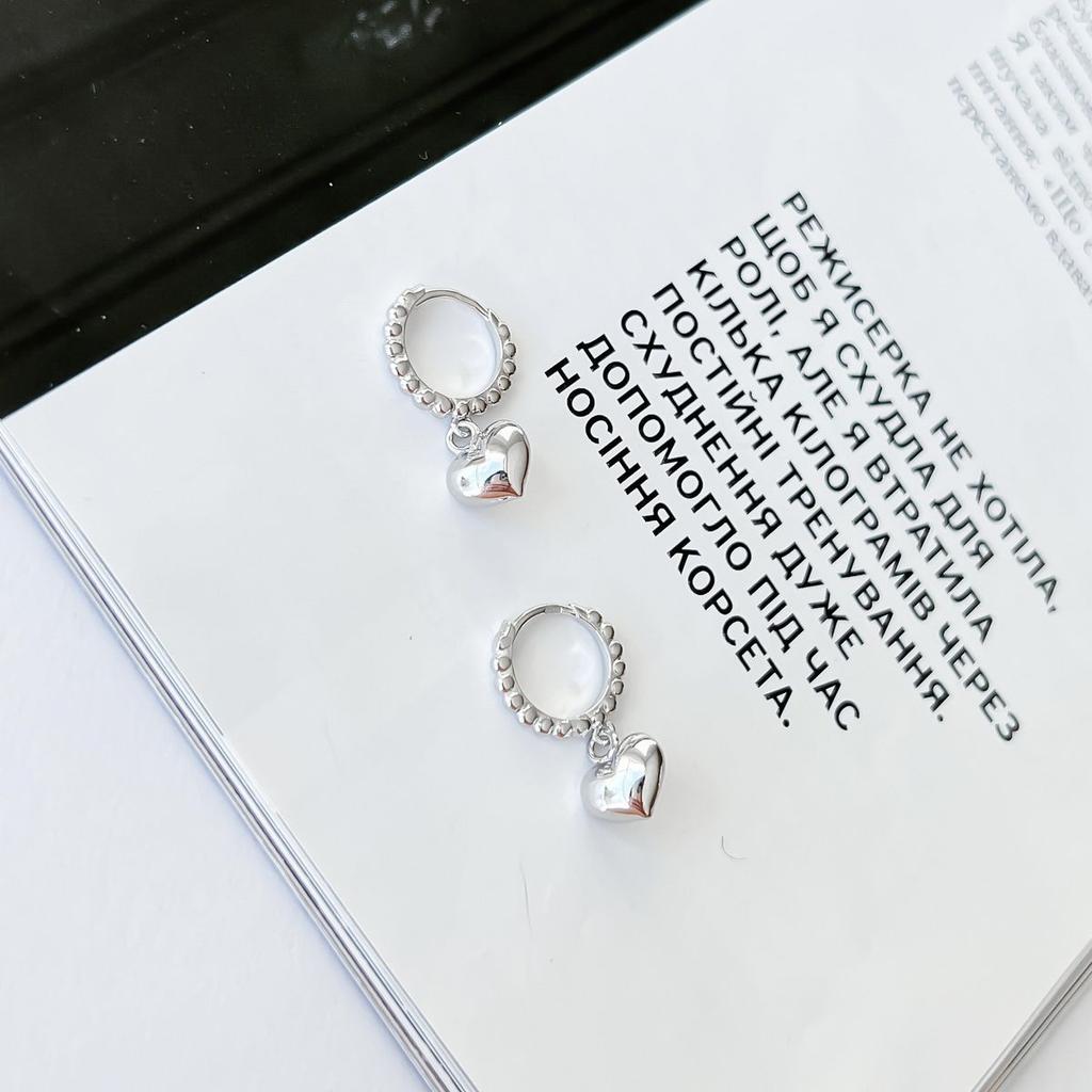 Silver Earrings Without Stones (2144625)