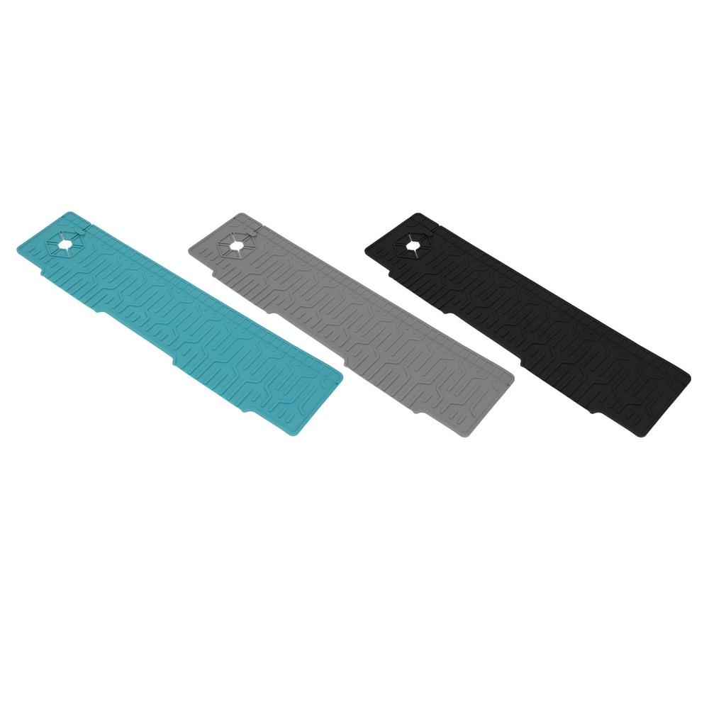 Faucet Mat Silicone Double Sided Available Water Resistant Sink Splash Guard Mat for Kitchen Bathroo