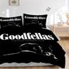 Goodfellas Bedding 3 Piece Set HD Print Duvet Cover Pillowcases for Teens Adult Bedroom Decoration Christmas Gift