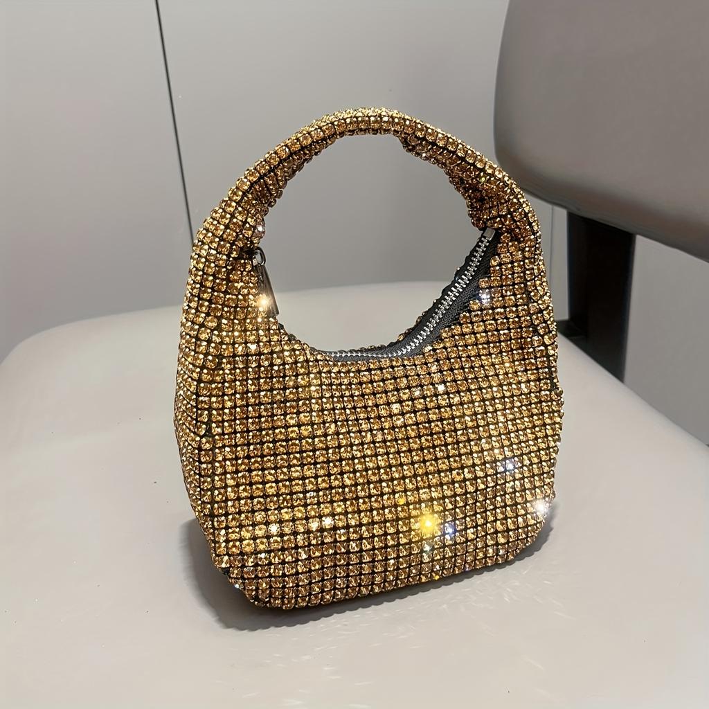 Shiny Crystal Clutch Purse Rhinestone Handmade Purses and Handbags Luxury Designer Evening Clutch Bag Purse Weding Party Bags