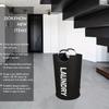 90L Large Capacity Laundry Basket Foldable Dirty Clothes Storage Bag for Bathroom Balcony Multi-Purpose Toys Storage Basket