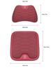 Zeekr Car Neck and Lumbar Support Pillow, Ice Silk Seat Cushion for Models 001/007/009.
