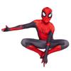 Hochwertiges Spiderman-Kostüm, Kostüm für Erwachsene und Kinder, Halloween-Kostüm, rot/schwarz, Spandex, Cosplay-Kleidung