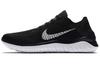 Free Rn Flyknit 2018 Noir Blanc 942838-001