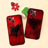 A-Albania F-Flag Phone Case For IPhone 17/16/15/13/14 Pro Max/ 11Plus/X/Xr/Xs Max/12mini