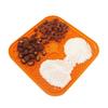Lick Pad designed for Dog Cat Slower Feeder Licky Mat designed for Puppy Kitten Silicone Dispenser Pet Feeding Licking Mat Bathing Distraction Pad