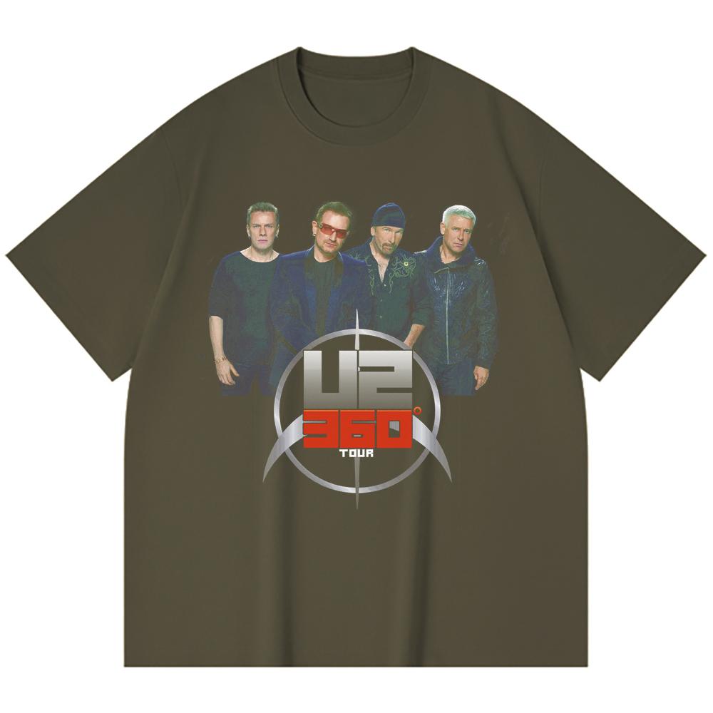 T-shirt Heavy Metal 230 g/m² 100% Bawełna Z Nadrukiem Zespołu Rockowego Popularnej Muzyki Unisex Ciężki Bawełniany T-shirt