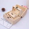 Plain Wooden Box Wooden Arched Hinged Storage Boxes Craft