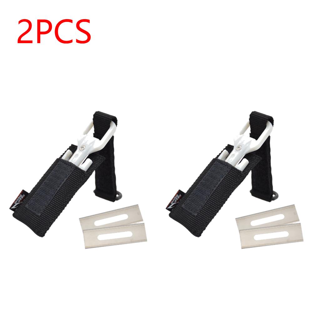 1/2Pcs Scuba Diving Cutting Special Knives Line Cutter Underwater Knives Spearfishing Secant Equipment Tools 8 Colors Optional