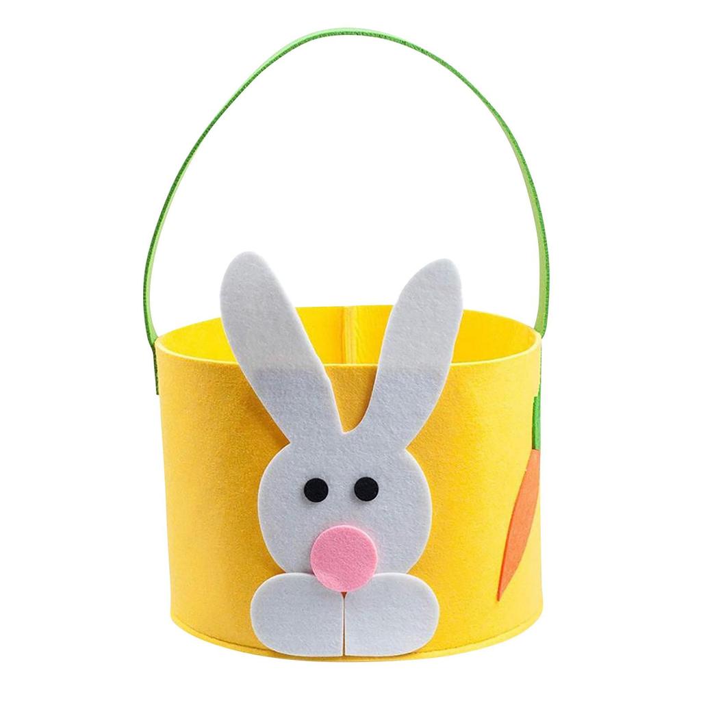 Easter Bunny Basket Eggs Bags For Kids Personalized Candy Basket  Buckets