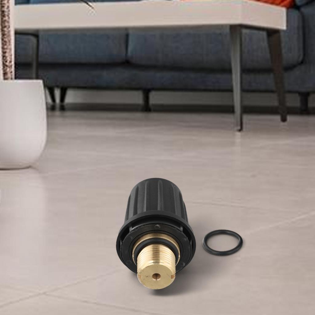 For Karcher 4.590-105.0 Safety Lock Safety Valve with Black O-ring 6.363-279.0