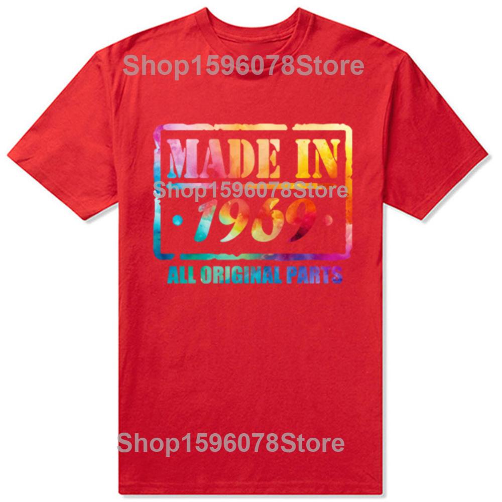 VINTAGE 1969 Birth Year Funny Quotes Retro Tshirts Men Womens Fashion Casual Tshirt 100 Cotton Loose Oversized T Shirt S