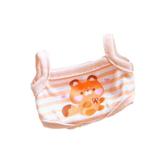 חמוד מקסים ללבוש יומיומי קל משקל 20 ס"מ בובת איידול בגדים מודפסים יומי למערכת לבוש