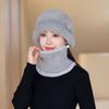 New Korean Version Knitted Versatile Warmth and Thick Hat for Women Fashion Warm Wool Hat Rabbit Hair Mother