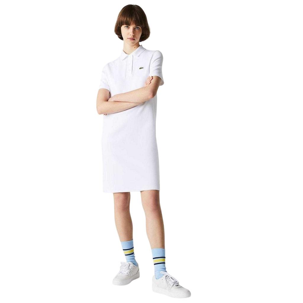 Lacoste Womens/Ladies Pique Short-Sleeved Polo Shirt Dress