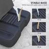 245-305cm Adjustable Basketball Hoop and Stand, with Wheels, Black