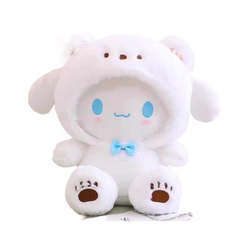 Sanrio Cinnamoroll & Kuromi Plush Dolls - Cute Kitty Toys for Kids