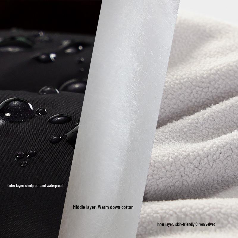 Winter Lei Feng Hat for Men & Women: Outdoor Skiing, Velvet-lined, Warm with Goggles, Windproof & Waterproof