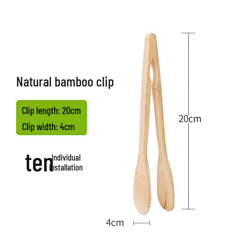 

Multifunctional Bamboo Food Tongs