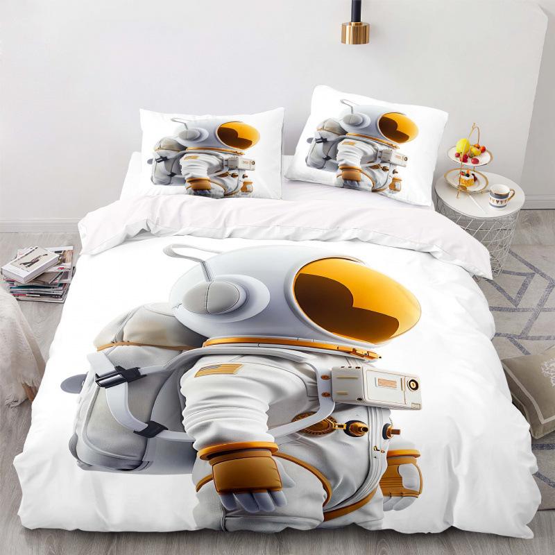 

3D Digital Printing Three-Piece Set Of Bedding Four-Piece Set GER-100*135