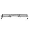 Pearl Metal BLKP Stovetop Rack, Limited Edition, Black, 75cm Wide, Over-the-Exhaust, Kitchen Storage, BLKP Black, AZ-5053