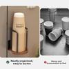 New Magnetic Cup Storage Holder Movable Space Saving Disposable Cup Rack Universal Mug Display Stand Home Organizer