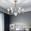 Living Room Chandelier Modern Simple Atmosphere Light Luxury Smart Crystal Light